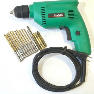 マキタ 10mm 電気ドリル 中古 100V M607 電動ドリル 穴あけ 電動工具 大工道具 makita