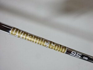 R90. 良品　ダイナミックゴールド　Dynamic Gold DG95 シャフト　約36.9インチ (フレックス・・R300)