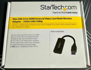 StarTech.com USB 3.0対応HDMIディスプレイアダプタ　USB32HDES