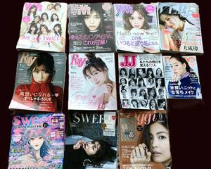 ViVi・VERY・Ray・JJ・SWEET・nonno・Oggi　雑誌11冊　きれいめ