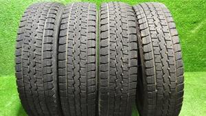 中古 ダンロップ タイヤ 145/80R12 80/78N LT 2018年製