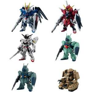 FW GUNDAM CONVERGE #24 ガンダム コンバージ 全6種セット ライジングフリーダムガンダム キャリバーン 等 フィギュア