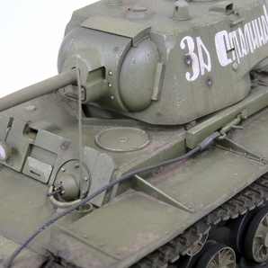 【送710円可】■タミヤ 1/35 ソ連軍 KvI-C型重戦車（1941年）// RUSSIAN HEAVY TANK KV-1 MODEL C 1941 【MM35066】の画像7