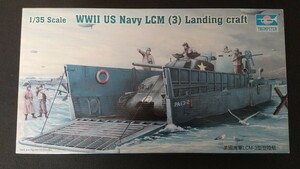  tiger n.ta-1/35 WWII America navy landing for boat boat LCM-3*TRUMPETER 1/35 US Navy LCM (3) Landing[N00347]