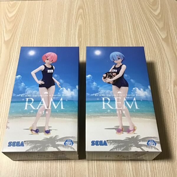 Re:ゼロから始める異世界生活 プレミアムフィギュア レム&ラム －夏の日のキミに