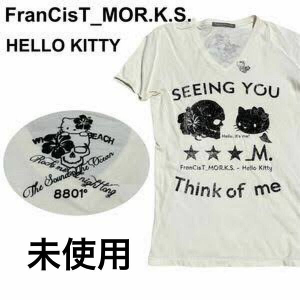 FranCisT_Morks Hello Kitty コラボ ラインストーン Tシャツ 未使用