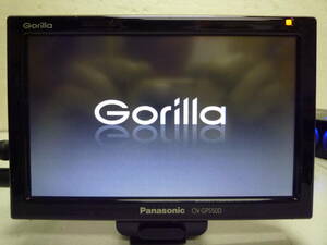 パナソニック　ＣＮ－ＧＰ５５０Ｄ　ゴリラ　ワンセグ内蔵　ポータブルナビ　2015年データ　Gorilla　初期動作不良補償　　06-0303