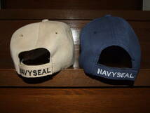 NAVY SEAL/ネイビーシール*アメリカ海軍*ベースボールキャップ*帽子*USNミリタリー*HAN.WILD製_画像6