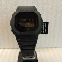 G-SHOCK 5600シリーズ ソリッドカラーズ デジタル スクエア ブラック 反転液晶 メンズ腕腕時計 DW-5600UBB-1JF 新品国内正規品タグ付き_画像9