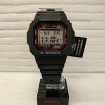 G-SHOCK 電波ソーラー デジタル 樹脂バンド ブラック メンズ腕腕時計 GW-M5610U-1JF 新品 未使用 国内正規品 タグ付き_画像8
