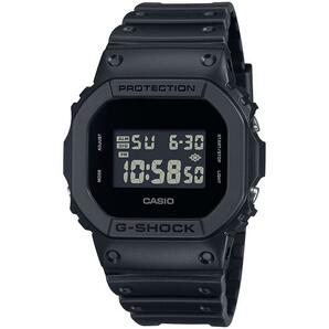 G-SHOCK 5600シリーズ ソリッドカラーズ デジタル スクエア ブラック 反転液晶 メンズ腕腕時計 DW-5600UBB-1JF 新品国内正規品タグ付きの画像1