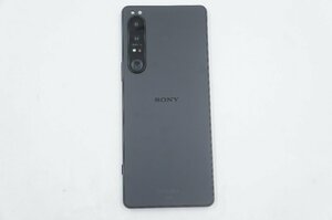 ★全額返金保証！最速発送！【SONY Xperia 1 IV SOG06 256GB ブラック】★（202310-01903-Skaitori）