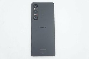 ★全額返金保証！最速発送！【SONY Xperia 1 V SO-51D 256GB ブラック 付属品完備 美品 動作確認済】★（202310-02080-Skaitori）