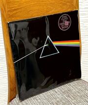 希少★UK Orig.★ハイプステッカー付[A10/B9] PINK FLOYD / DARK SIDE OF THE MOON ピンク・フロイド/ 狂気 LPレコード_画像8