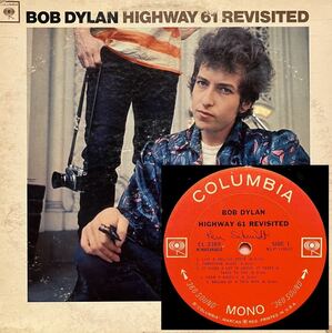 初盤★US Orig [マト1C/1C]2eyeラベNONBREAKABLE表記 ☆HIGHWAY 61 REVISITED - BOB DYLAN / 追憶のハイウェイ- ボブ・ディラン LPレコード