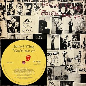 希少/美盤★UK Orig.★[A2/B1/C2/D2] THE ROLLING STONES/EXILE ON MAIN ST ローリング・ストーンズ/メインストリートのならず者LPレコード