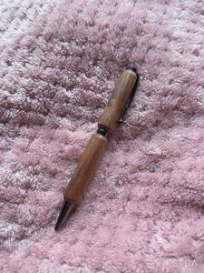 値下げ中！handmade//木製ボールペン:【ウォルナット】ハンドメイド