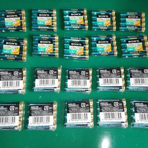SONY STAMINA単4アルカリ乾電池4個入 LR03SG-4PD 未使用 20セットで計80本 クリックポストで発送の画像2