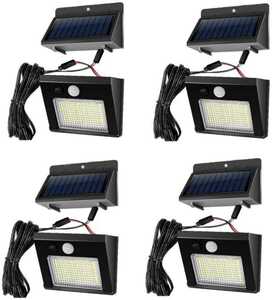 4 piece solar light LED sensor light person feeling sensor outdoors sun light departure electro- person feeling sensor high luminance 