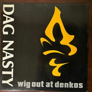 【LP】Dag Nasty / Wig Out At Denkos Dischord Records US Orig 1987 検) Hardcore Punk ダグナスティ イアンマッケイ マイナースレット