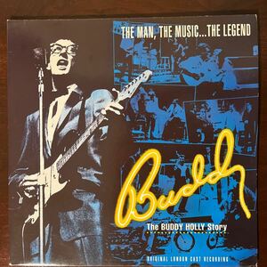 [LP]BUDDY-THE BUDDY HOLLY STORY*ORIGINAL LONDON CAST RECORDING1989'UK FIRST NIGHT RECORDS2 sheets set bati Hori -50*s