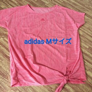 ■アディダス adidas トップス M■リメイク品■ヨガ／ピラティス／エクササイズ／ダンス ／ズンバ