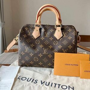 正規品【LOUIS VUITTON】ルイヴィトン　M41113 スピーディ・バンドリエール 25 鍵付き　送料込！