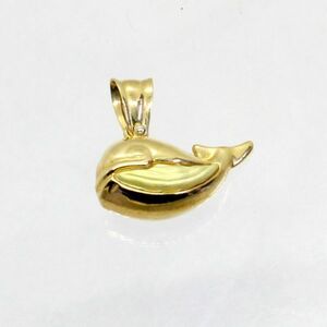 ◎ Chuo Beauty ◎ 18 Gold Whale Design Penden
