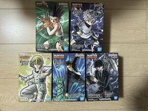 HUNTER × HUNTER ハンターハンター プライズ フィギュア VIBRATION STARS 新品 未開封 ゴン キルア クラピカ レオリオ クロロ セット