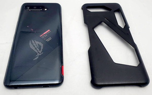 [1円スタート] 動作品 エイスース ASUS ROG Phone5 SIMフリー RAM/18G ROM/512GB ゲーミングスマホ ブラック ジャンク