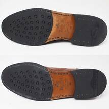 バーウィック Berwick1707 ドレスシューズ 革靴 レザー 本革 Uチップ 茶 ブラウン 11.5（約30.5cm） 希少 大きいサイズ 紳士靴 ビジネス_画像9