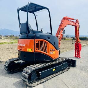 日立HITACHI●ZAXIS30U-2●倍速有り●油圧ハサミ●1528時間●3tクラス●ゴムパッド新品●ユンボ の画像5