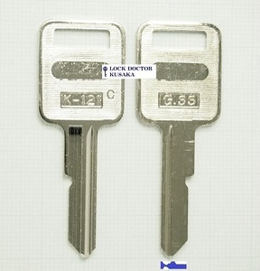 K121 ブランクキー　合鍵材料　GM　1本単位　シボレー　キャデラック C刻印