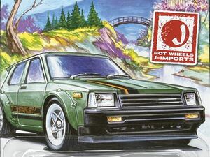 ホットウィール J-INPORTS 1981 トヨタ スターレット KP61 Jインポーツ