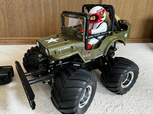 タミヤ No:57743XBシリーズ No.43 1/10RC XB ワイルドウイリー2 1/10 SCALE EXPERT BUILT WILD WILLY 2 動作確認のみ新同品！