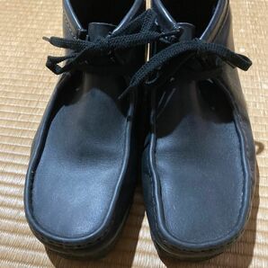 CLARKS クラークス　ワラビー　黒　black 27cm