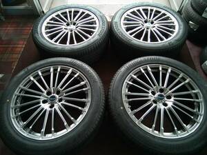 未使用品　MONZA JAPAN新作 Warwic ADESSER 8.5jー20 ET45 114.3/5H ブリヂストン　ALENZA 255/50r20 CX-9等に！