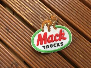 【70's Mack Truck ワッペン】ビンテージ マックトラック ブルドッグ