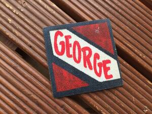 【60's GEORGE ワッペン】