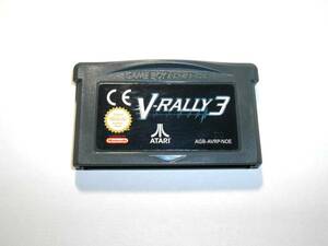 海外版　GBA　Vラリー3　V-RALLY 3　ゲームボーイアドバンス　ADVANCE　欧州版