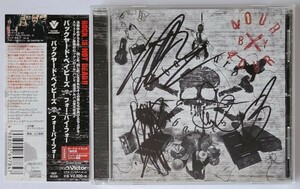 BACKYARD BABIES　サイン CD 4OUR × 4OUR 4X4 2015 バックヤード・ベイビーズ フォー・バイ・フォー Four By Four ニッケ ドレゲン