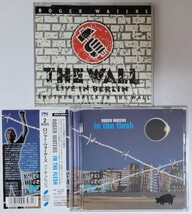 ROGER WATERS CD2枚 IN THE FLESH THE WALL LIVE IN BERLIN ロジャー・ウォーターズ イン・ザ・フレッシュ LIVE ライヴ ピンク・フロイド_画像1