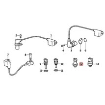 FAE製 BMW X5/E53 E70 X6/E71 オイルプレッシャーセンサー/圧力センサー 3.0i 4.4i 4.6is 4.8is 3.0si 4.8i xDrive30i 48i 35d 50i_画像3