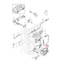 Porsche ポルシェ Cayenne カイエン 958型 2010～2018年式 フロント ドアロックアクチュエーター 右側 左ハンドル用 8J1837016A_画像2