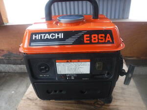 《引取限定》HITACHI　発電機　E8SA　※商品説明必ずお読みください　