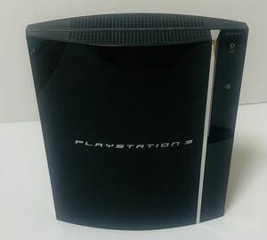 1円スタート PS3 60GB CECHA00 ブラック PS PS2 PS3ソフト読み込み確認済み 動作良好品 ソニー プレステ 初期型