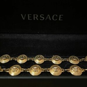 最終値下げ価格　Versace ネックレス　ヴェルサーチ　ゴールドネックレス　メンズネックレス　