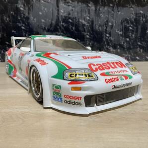 トヨタ　カストロールスープラ　TRD 1/10 ラジコンボディー　ドリフト　rc ツーリング