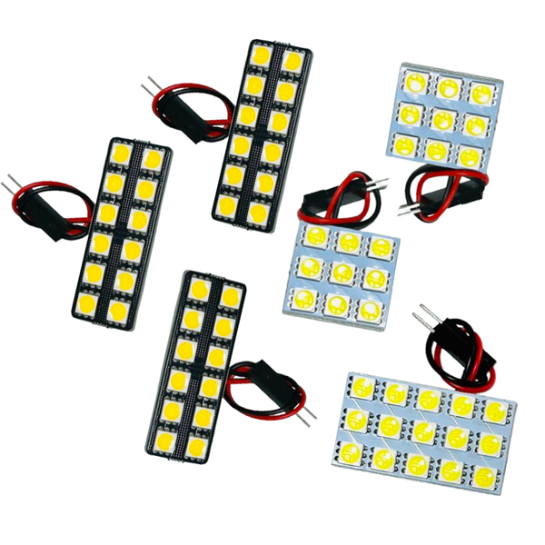 セレナ LED ルームランプ C26 [H22.11～H28.7] ニッサン 6点セット 室内灯 カスタム パーツ 車内灯 ホワイト