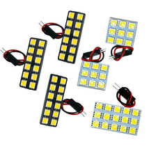 セレナライダー 後期 LED ルームランプ C26 [H25.12～H28.7] ニッサン 6点セット 室内灯 カスタム パーツ 車内灯 ホワイト_画像1